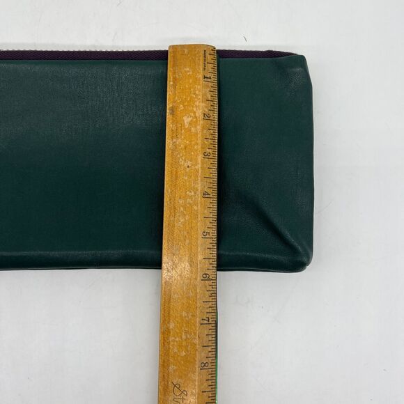 STOULS Leather Clutch Women's 3 Piece Set Green Pouches Wallet - Picture 6 of 14